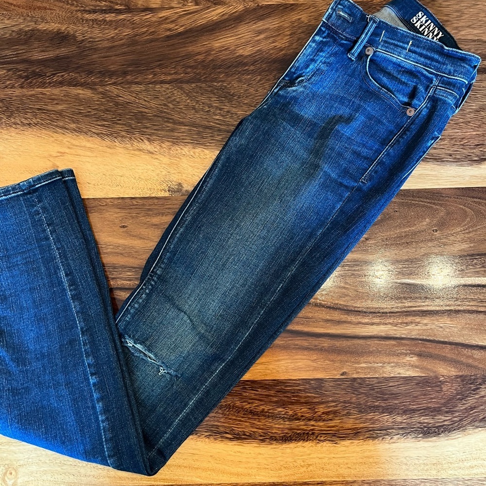 Madewell Skinny Ladies Jeans 25 x 32 - Picture 4 of 6